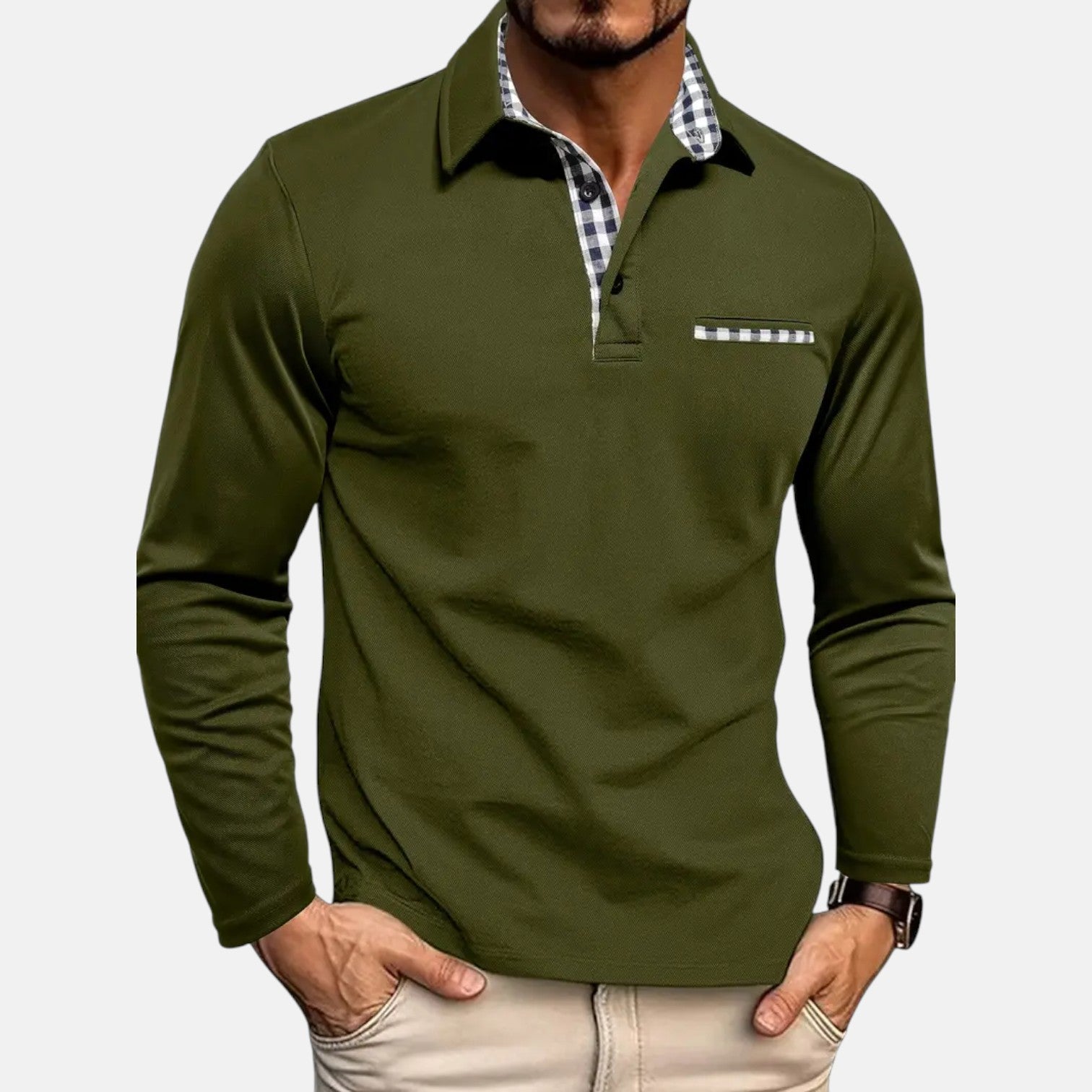 Ricanor Langarm Polo