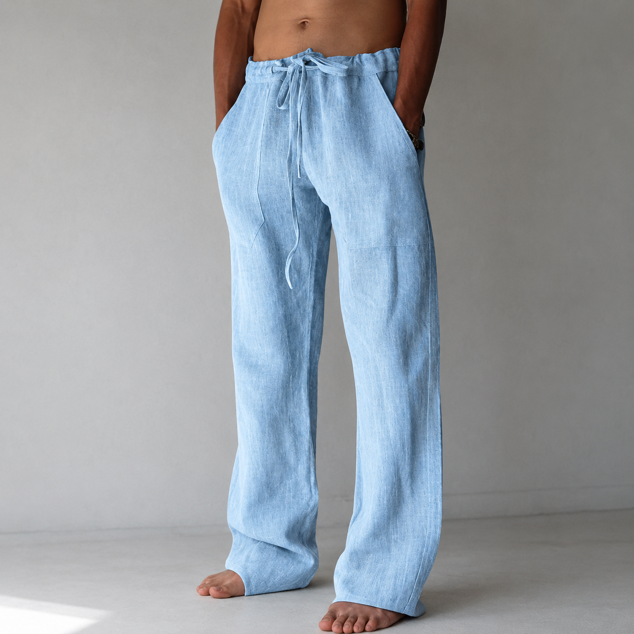 Herren Freizeithose im Japanischen Stil