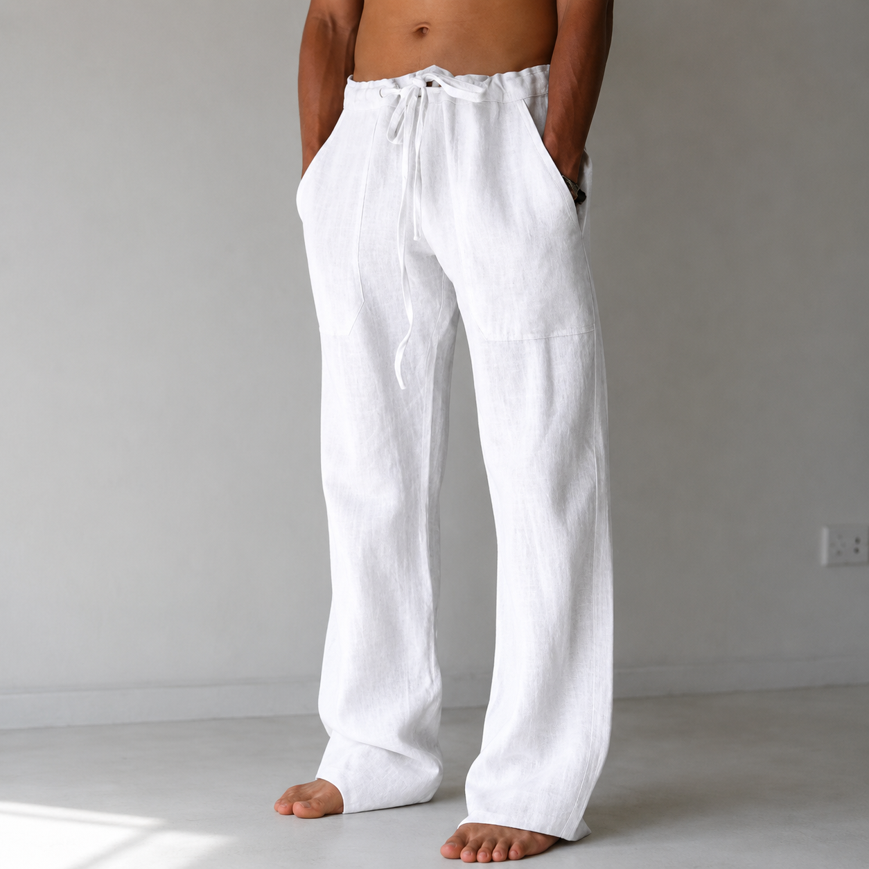 Herren Freizeithose im Japanischen Stil