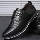BOSS ELEGANTE BUSINESS-SCHUHE AUS LEDER