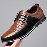 BOSS ELEGANTE BUSINESS-SCHUHE AUS LEDER