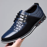 BOSS ELEGANTE BUSINESS-SCHUHE AUS LEDER