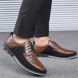 BOSS ELEGANTE BUSINESS-SCHUHE AUS LEDER