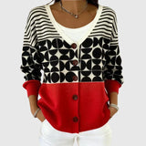 Kardigan Pullover mit Komfortablem Strick