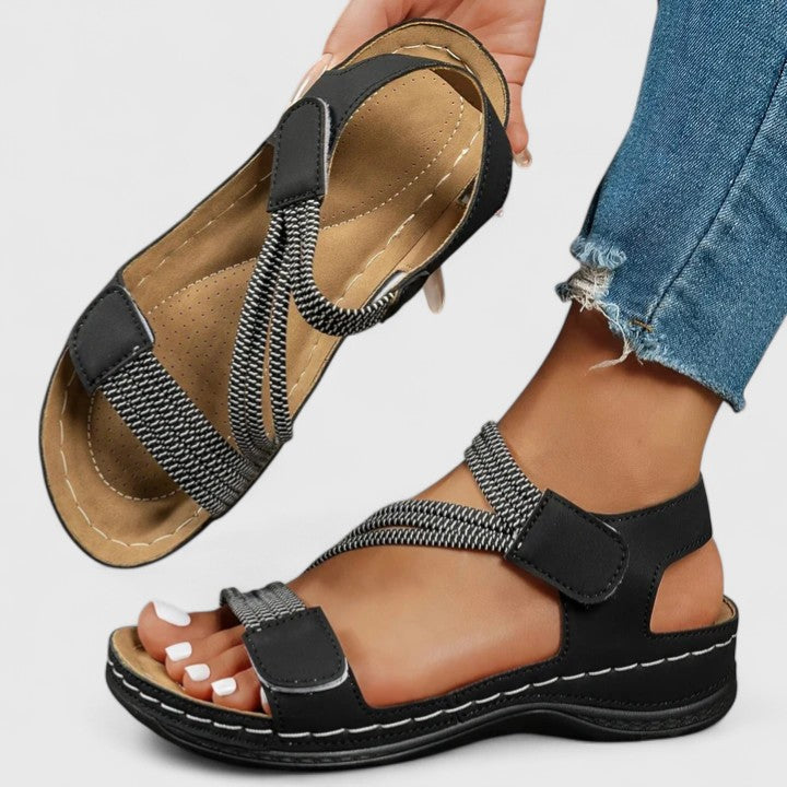 Noreen | Gepolsterte Komfortsandalen