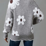 Belinha - Elegante Bluse mit V-Ausschnitt und floralem Muster
