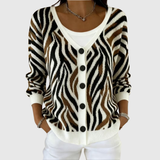Strickjacke im Bequemen Strickstil