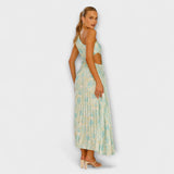 Sienna - Elegantes Cut-Out Maxikleid