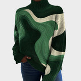Eva - Künstlerischer Strickpullover
