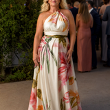 Amiel | Leichtes Blumenkleid Maxi