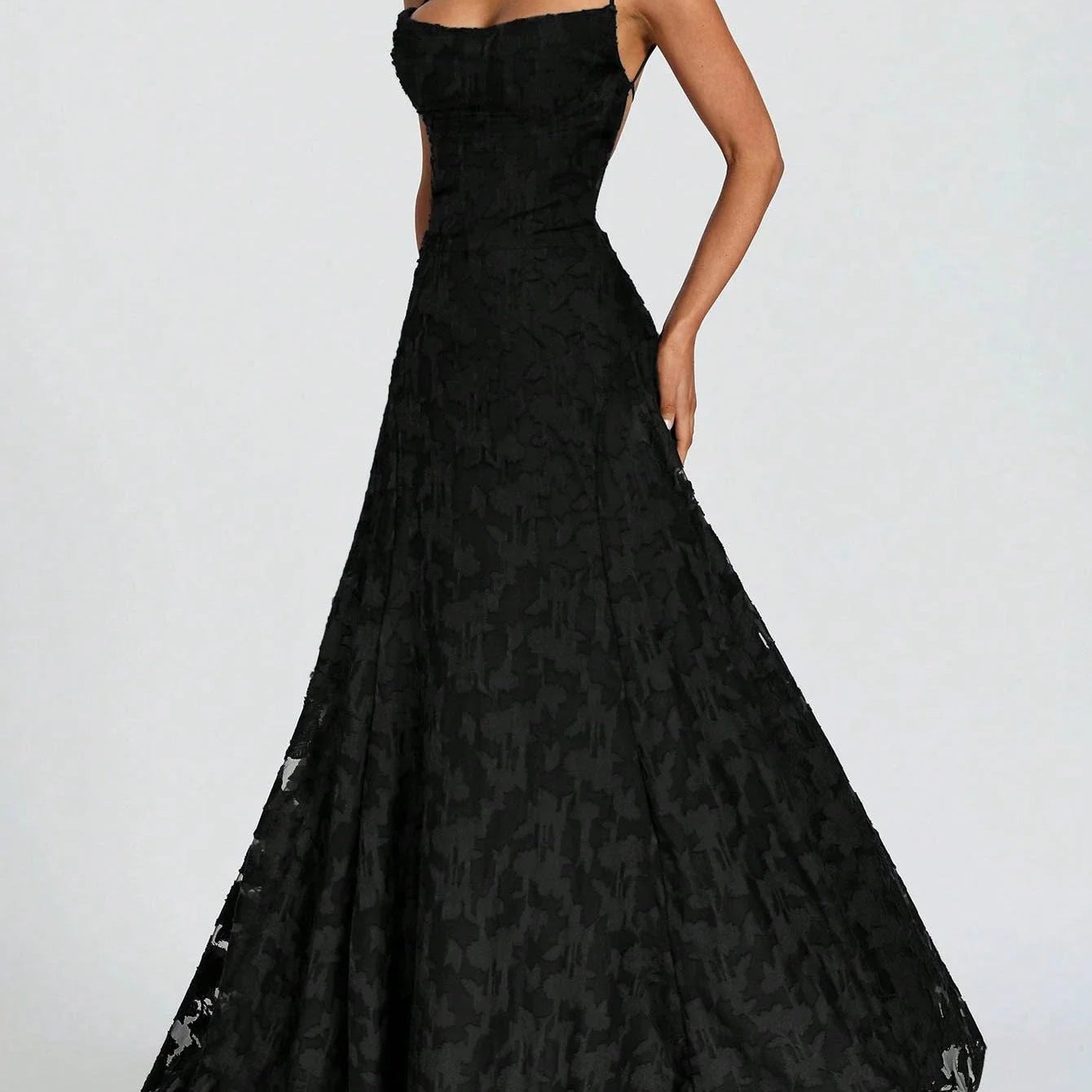 SOFIA | Elegantes Spitzen Maxi Kleid