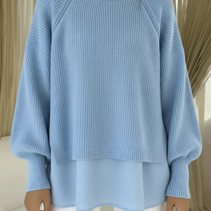 Pullover im Layered-Look