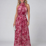 Avien | Weiches Halfter Midi-Kleid