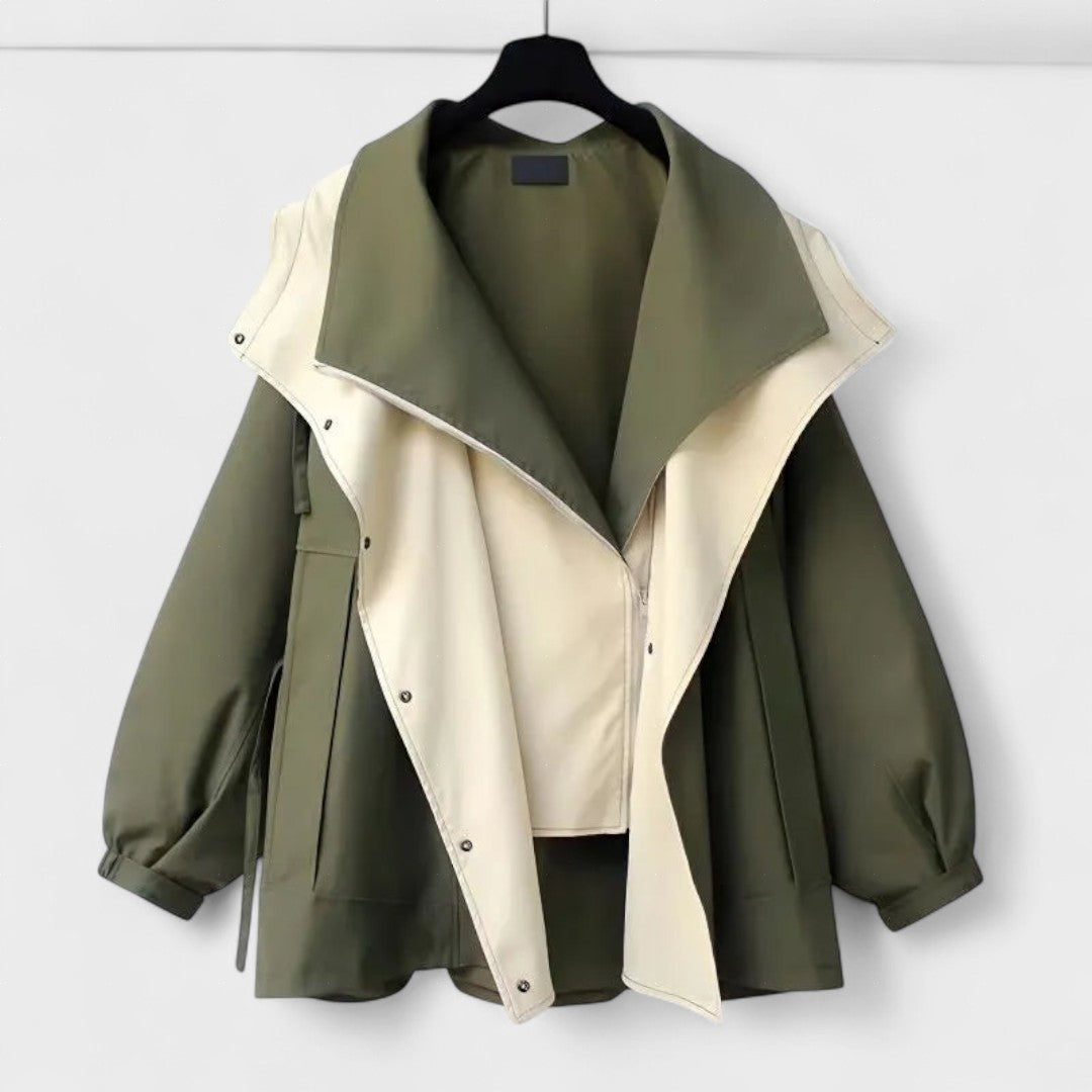 Zaira™ | エレガントなウィンドブレーカー