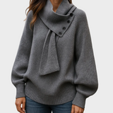 Arielle - Bequemer Pullover mit Schalkragen