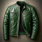 Vintage Lederjacke