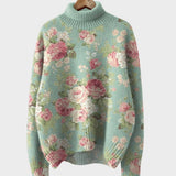 Margarida - Künstlerischer Strickpullover