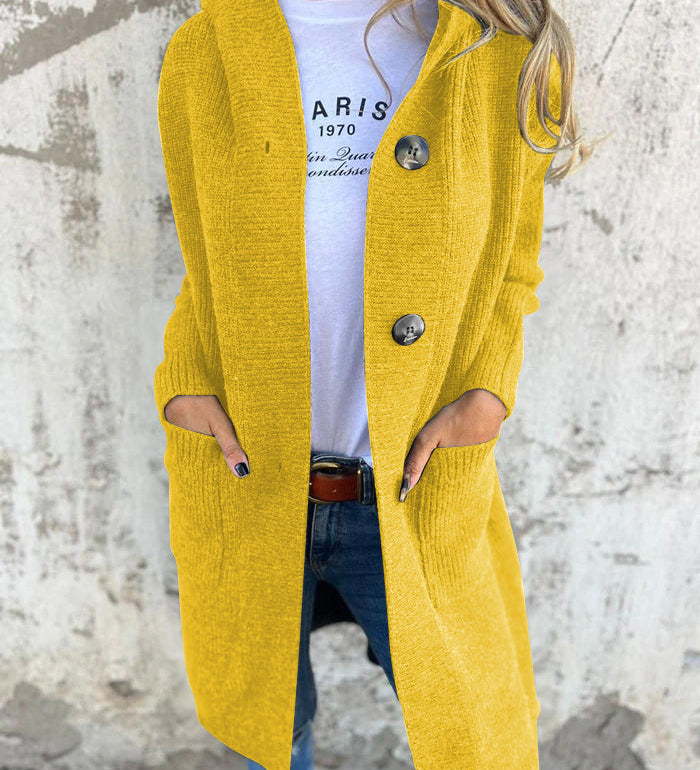 ジゼル™ | ロング、暖かいカーディガン