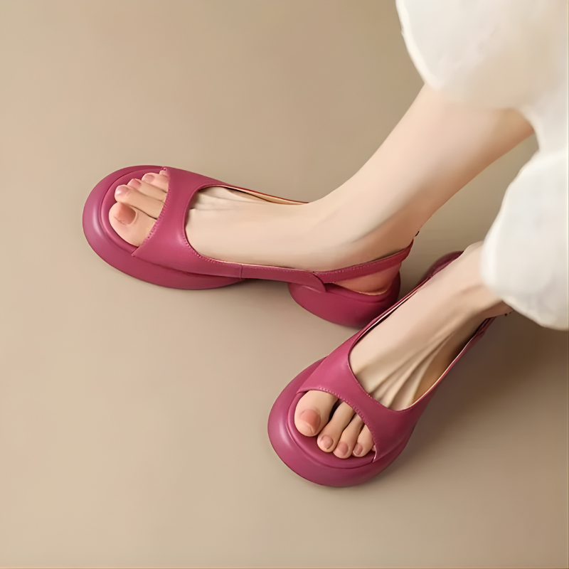 Mya™ Luxe Sommer Peeptoe Blockabsätze