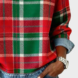 Ivy – Damen Sweatshirt mit Patchwork-Muster