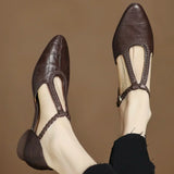 Anthea™ Elegante Geflochtene Lederschuhe