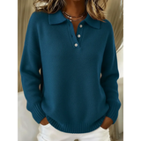 Komfort-Pullover mit Polokragen