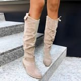 Madeleine™ Kniehohe Wildlederstiefel