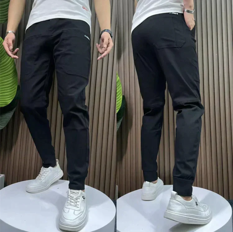 Premium Herren-Cargo-Stretchhose