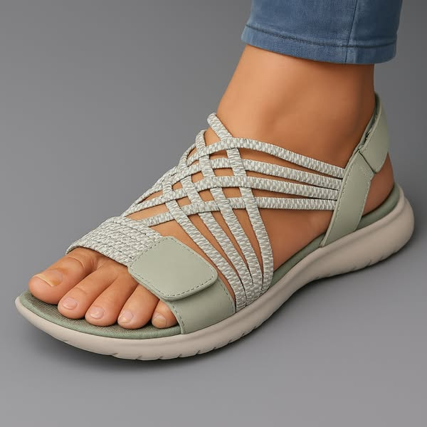 Bridget | Gewebte Komfortsandalen