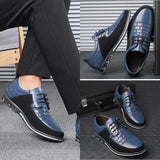 BOSS ELEGANTE BUSINESS-SCHUHE AUS LEDER
