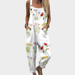 Weiss mit floralem Muster