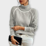 Aurora - Lockere Rollkragenpullover