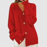 Elżbieta - Strickjacke mit geflochtenem Muster
