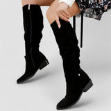 Adeliza | Schlappe kniehohe Reitstiefel