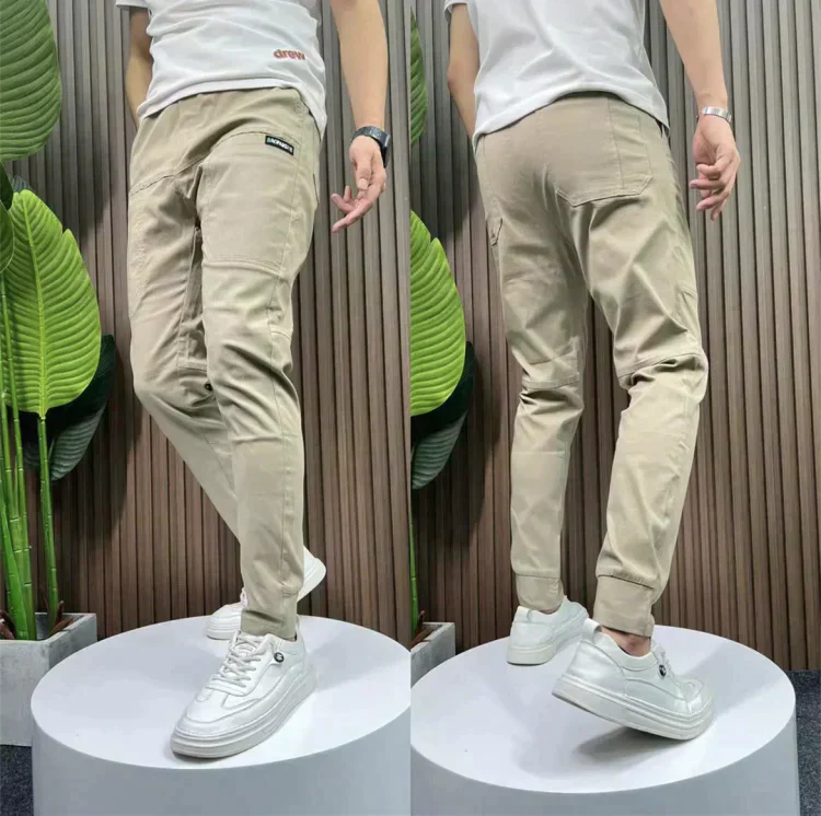 Premium Herren-Cargo-Stretchhose