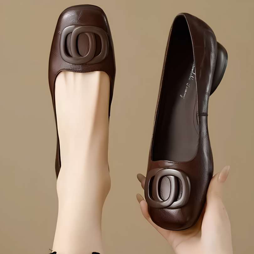 Faith™ Elegante Leder Ballerinas