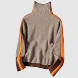 Elżbieta - Pullover mit hohem Kragen