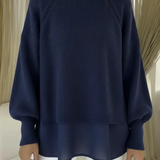 Pullover im Layered-Look