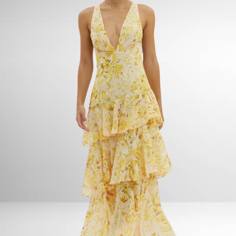 Marina - Elegantes Langkleid