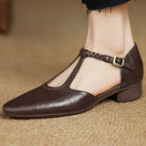 Anthea™ Elegante Geflochtene Lederschuhe