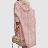 Lucie - Langer Cardigan mit Kapuze