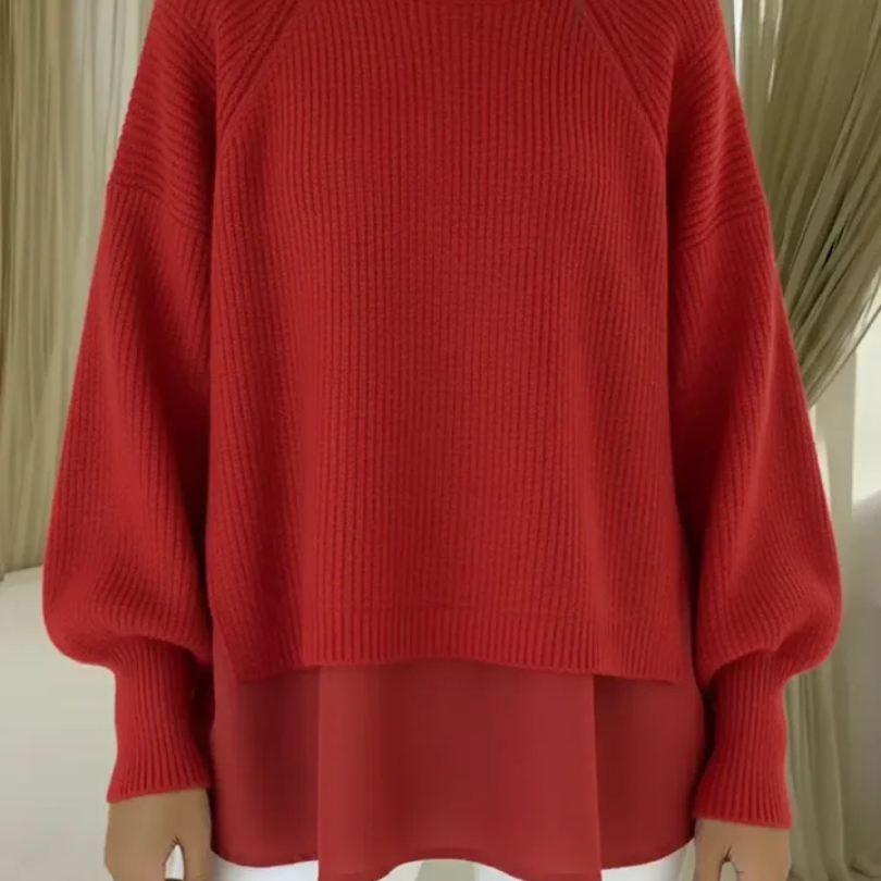 Pullover im Layered-Look