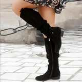 Madeleine™ Kniehohe Wildlederstiefel