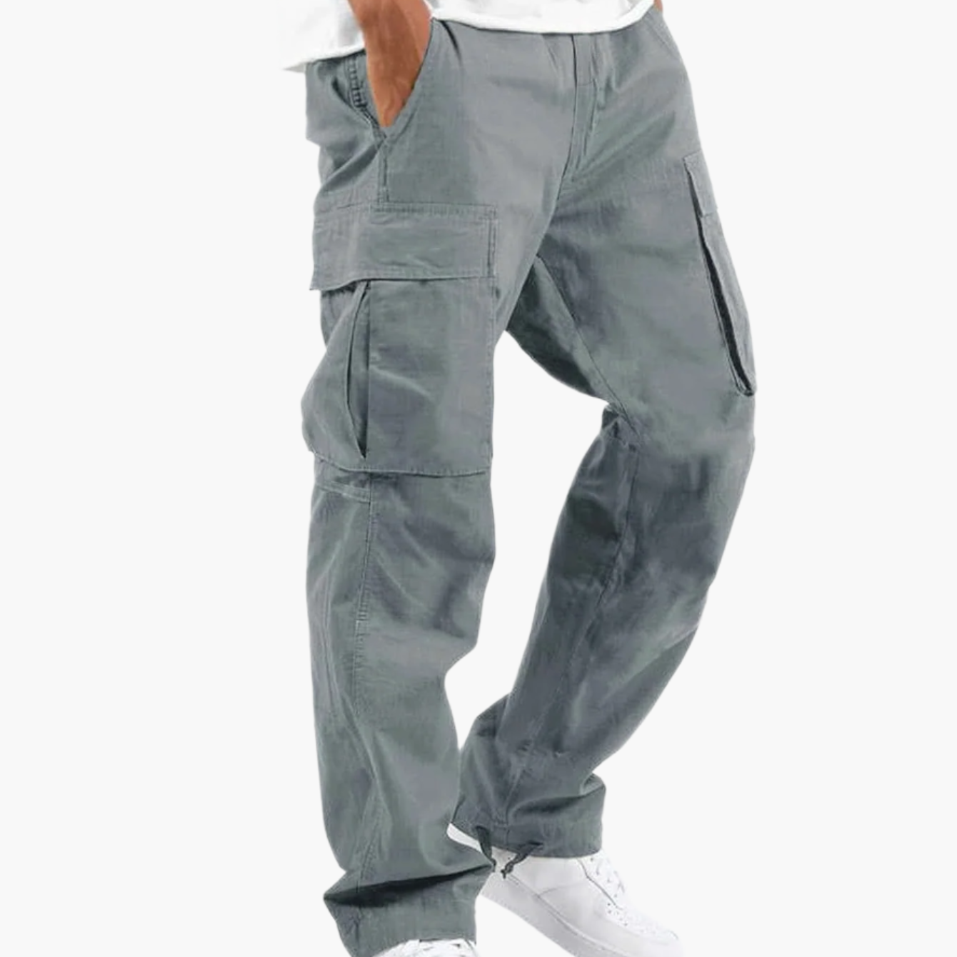 Herren Cargo Hose – Lässige Streetwear mit vielen Taschen für Alltag und Freizeit