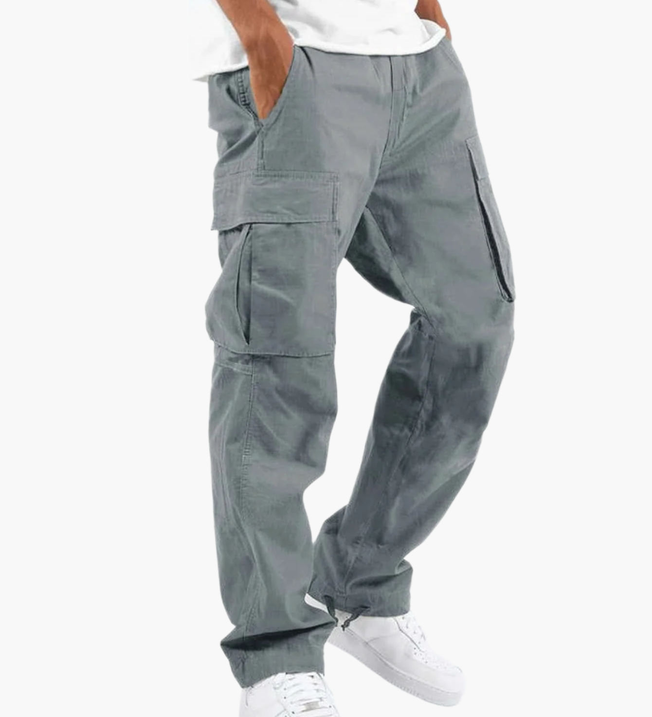 Herren Cargo Hose – Lässige Streetwear mit vielen Taschen für Alltag und Freizeit