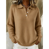 Komfort-Pullover mit Polokragen