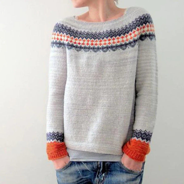 Veronika - Lockerer und bequemer Pullover