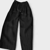 Ángeles™ | コットンとリネンのワイドパンツ