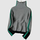 Elżbieta - Pullover mit hohem Kragen