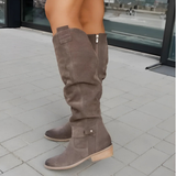 Madeleine™ Kniehohe Wildlederstiefel